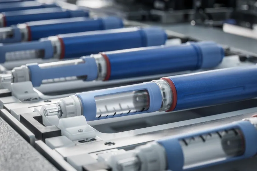 GLP-1 drugs in production